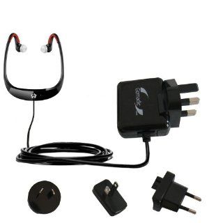 Gomadic Global Home Wall AC Charger designed for the Motorola S10 HD with Power Sleep technology   supports worldwide wall outlets and voltage levels   designed with Gomadic TipExchange: Electronics