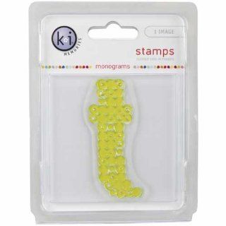 KI Memories Pop Culture Monogram Clear Stamps: t