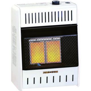 ProCom Vent-Free Dual Fuel Infrared Radiant Wall Heater — 2-Plaque, 10,000 BTU, Model# MD2TPA  Dual Fuel: Gas   Propane Heaters