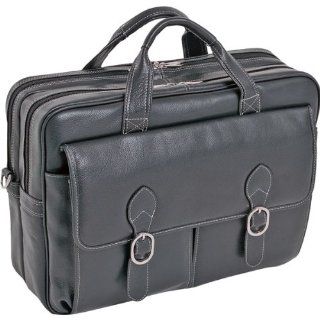 Kenwood Double Compartment 15.4" Leather Laptop Case: Computers & Accessories