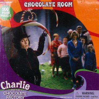 100pc. Charlie and the Chocolate Factory Chocolate Room Puzzle: Toys & Games