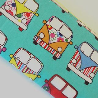 camper van pencil case by cherish handmade
