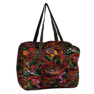 Oilily Folding Shopper Bag African Garden Collection, Red : Diaper Tote Bags : Baby