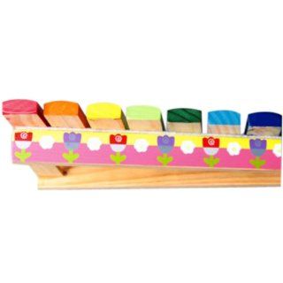 Diddy Doo Dahs / Pink Tulip Wooden Xylophone Toys & Games