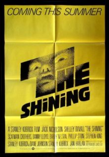 THE SHINING * INTL ADVANCE 1SH ORIG MOVIE POSTER 1980: Entertainment Collectibles