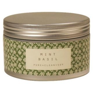 Mint Basil Multi Wick Soy Candle Tin