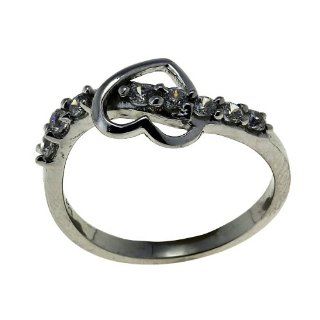 Romantic Jewelry Indian Sterling Silver Heart Ring for Women Size 6: ShalinCraft: Jewelry