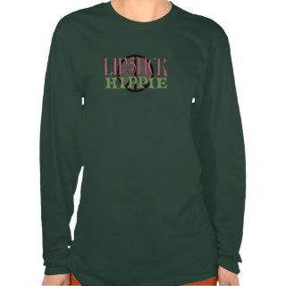 Lipstick Hippie Long Sleeve T Shirt