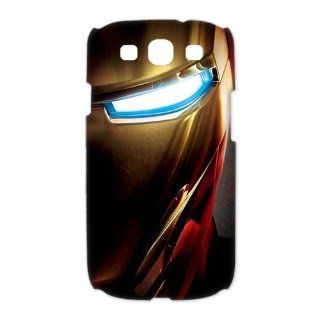 The Fashion cool Superhero Iron Man pattern for Samsung Galaxy S3 i9300 show Snap on hard Case 3D slim printed Cover creative gift Durable ultrathin Waterproof snowproof dirtproof shock proof Premium Quality by iDesign Studio: Cell Phones & Accessories