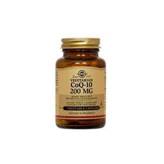 Vegetarian CoQ 10 200 mg Vegetable Capsules, 200 mg, 30 V Caps (Pack of 4): Health & Personal Care