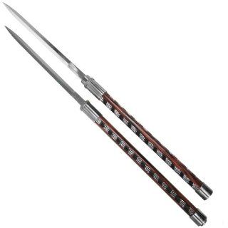 Whetstone Cutlery Twin Blade Baton Short Sword, 33 Inch, Black/Silver : Martial Arts Swords : Sports & Outdoors