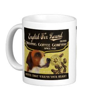 English Fox Hound Brand – Organic Coffee Company Mugs