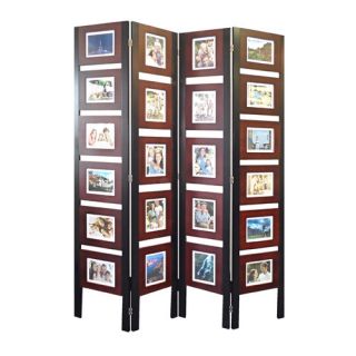 67 x 54 Oscar Picture Folding Screen 4 Panel Room Divider