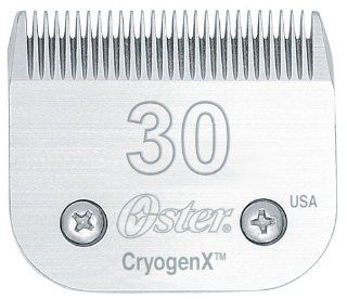 Oster CryogenX Professional Animal Clipper Blade, Size # 30 : Pet Grooming Clipper Blades : Pet Supplies