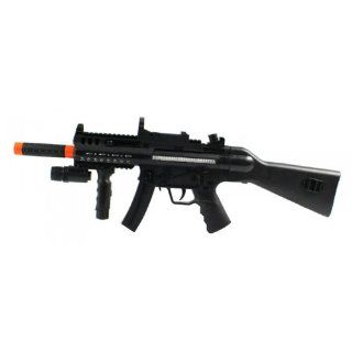 Silenced Special Combat Ultimate M5 Electric Toy Gun w/ Solid Stock: Toys & Games
