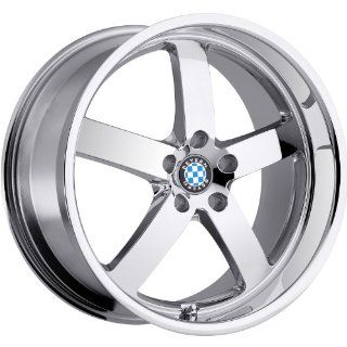 Beyern Rapp 18 Chrome Wheel / Rim 5x120 with a 30mm Offset and a 72.56 Hub Bore. Partnumber 1895BYR305120C72: Automotive