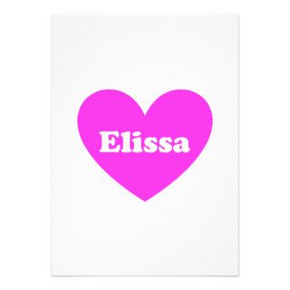 Elissa Custom Announcements