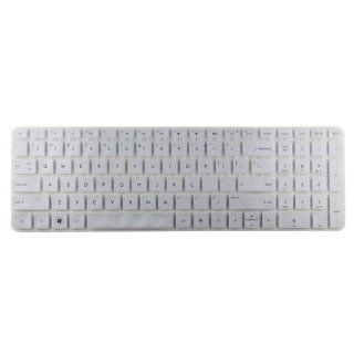 HP Pavilion New G6(With Number Key) Translucent Keyboard Protector Skin Cover US Layout Silver (Notice: Check your keyboard if it has Number Key at the right side): Computers & Accessories