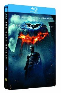 Batman   The Dark Knight im hochwertigen Steelbook Blu ray: Christian Bale, Michael Caine, Aaron Eckhart, Morgan Freeman, Christopher Nolan: DVD & Blu ray