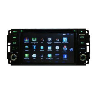 OTTONAVI Dodge Avenger 08 11 Android Multimedia Navigation OEM Replacement In Dash Double Din Dvd Cd GPS Radio Car 2008 2011 : In Dash Vehicle Gps Units : Car Electronics