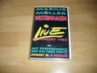 Westernhagen   Live In Concert 1983 [VHS]: Marius Mller Westernhagen: VHS