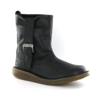 Dr.Martens Mel Tana Black Leather Damen Stiefel Size 41 EU: Schuhe & Handtaschen