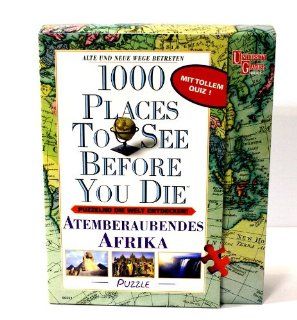 University Games 318351   University Games Puzzle Africa   1.000 Places to see before you die Spielzeug