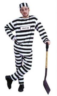 Costumes For All Occasions Ac31 Convict Costume Std Adult Sized Costumes Clothing