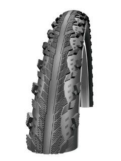 Schwalbe MTB   Reifen HURRICANE KevlarGuard, schwarz mit reflektierendem streifen, 26x2.00, 11100123: Sport & Freizeit