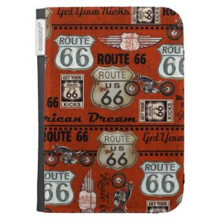 Vintage Route 66 Case For The Kindle