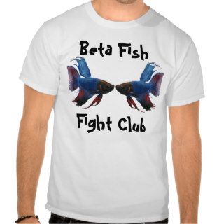 beta, Beta Fish Fight Club T Shirt