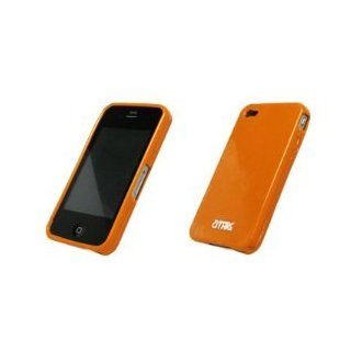 Apple iPhone 4 / iPhone 4G Empire New skin Case Poly Protector, Orange (AT&T): Cell Phones & Accessories