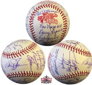 1986 New York Mets Team Autographed/Hand Signed Official 1986 World Series Baseball: Sports Collectibles