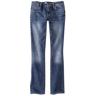 Mossimo Womens Bootcut Denim (Modern Fit)   Light Wash 6 Short