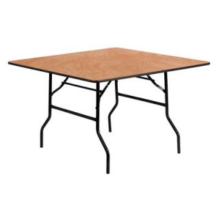 FlashFurniture Square Folding Table YT WFFT60 SQ GG Size 48 Square