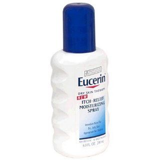 Eucerin Dry Skin Therapy Itch Relief Moisturizing Spray, 6.8 Fluid Ounces : Therapeutic Skin Care Products : Beauty