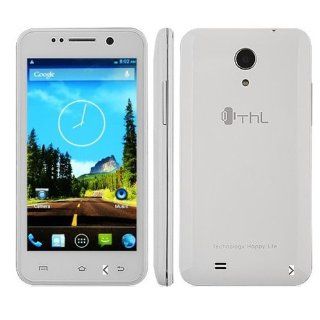 ThL W100S Smartphone MTK6582M Quad Core Android 4.2 1.3G RAM 4.5 Inch IPS Screen (White): Cell Phones & Accessories