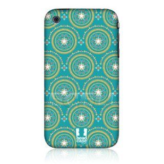 Head Case Designs Turquoise Bohemian Stars Bohemian Patterns Hard Back Case Cover for Apple iPhone 3G 3GS: Cell Phones & Accessories