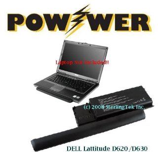SterlingTek's POWWER DELL Latitude D630 9 cell 85whr 7800mAH Laptop Battery DELL 0KD491: Computers & Accessories