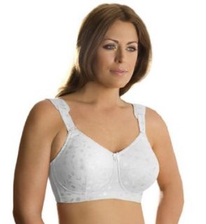 Elila Women's Plus Size Wirefree full coverage jacquard embroidered bra at  Womens Clothing store