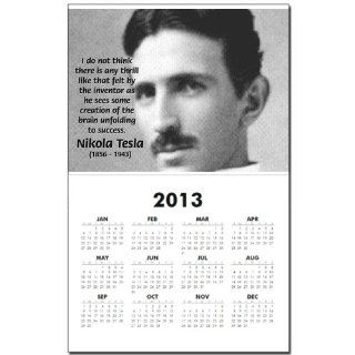 Nikola Tesla Thrill of Invention coming to Life Calendar Print by CafePress  