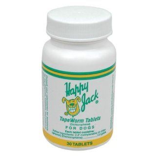 HAPPY JACK INC  1009 TAPEWORM TABLETS 30/BT   Tools Products  