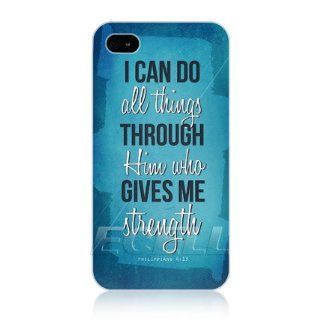 Head Case Designs Strength Christian Inspired Protective Back Case Cover for Apple iPhone 4 4S: Cell Phones & Accessories
