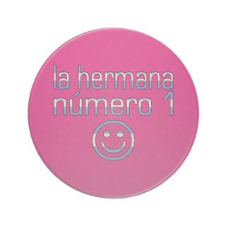 La Hermana Número 1   Number 1 Sister in Argentine Drink Coasters