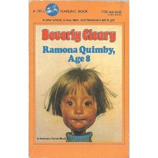 Ramona Quimby Age 8 Beverly Cleary 9780440773504 Books