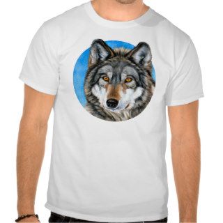 Lone Wolf Painting Tee Shirts