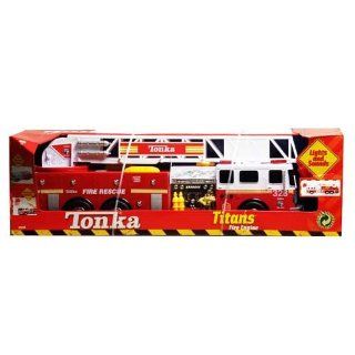 Tonka Titan Mighty Motorized Fire Rescue Truck: Toys & Games