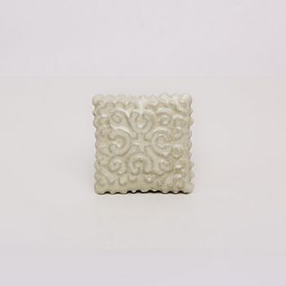 ceramic stamp knob by trinca ferro