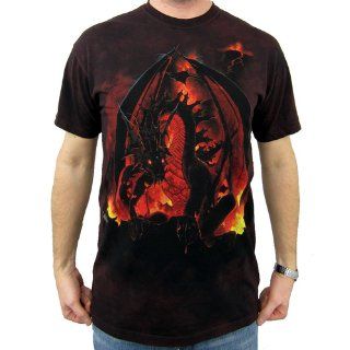 The Mountain Fireball Dragon Child T shirt: Clothing