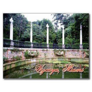 Vizcaya Museum and Gardens, Miami, Florida Post Card